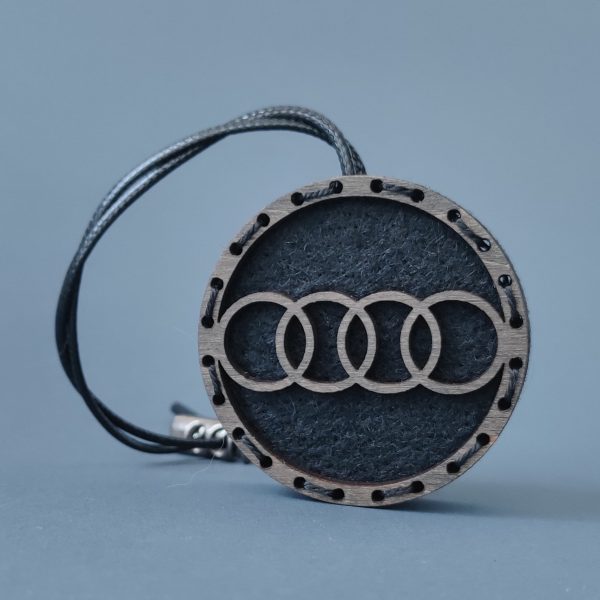 Ароматизатор в авто з логотипом Audi