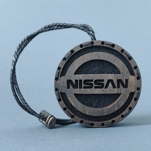 Ароматизатор в авто з логотипом Nissan
